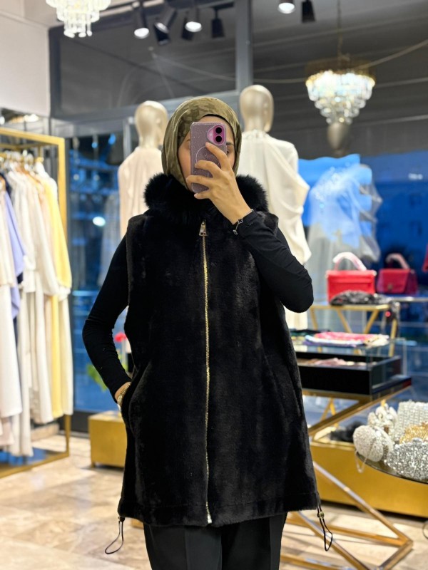 ETRUCCİ ANGORA YELEK