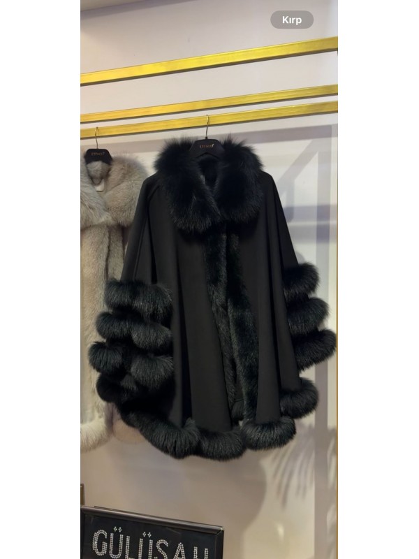 ETRUCCİ SİYAH PANÇO 